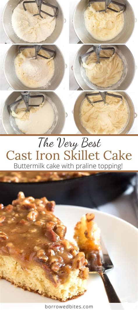 The Best Cast Iron Skillet Cake Skillet Cake Cast Iron Recipes Cake Toppings