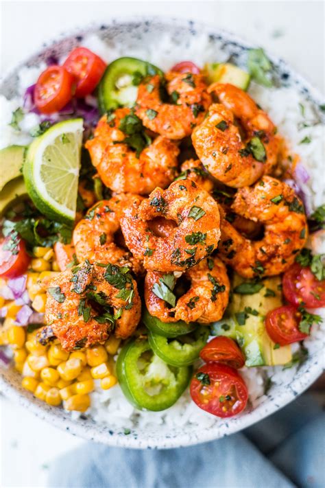 Fiesta Lime Shrimp Bowl What Molly Made