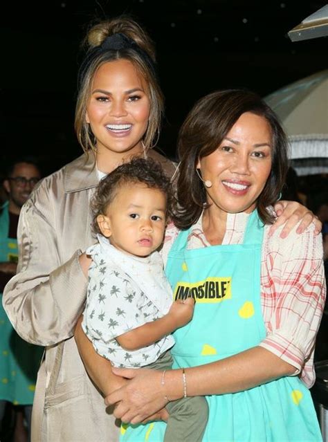 Chrissy Teigen's Mother Shares Photos Saying Goodbye To Baby Jack