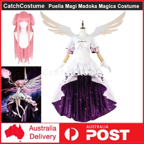 Anime Puella Magi Madoka Magica Kaname Madoka Cosplay Costume Wigs