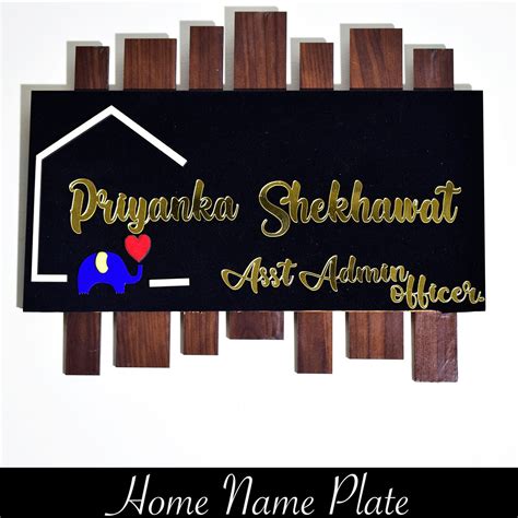 Home Name Plate Ideas