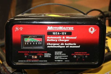 Manual Battery Charger 12v