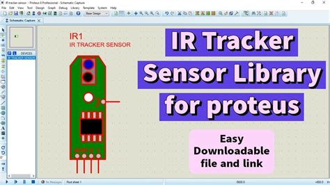 IR Tracker Sensor Library For Proteus Software How To Add IR Tracker