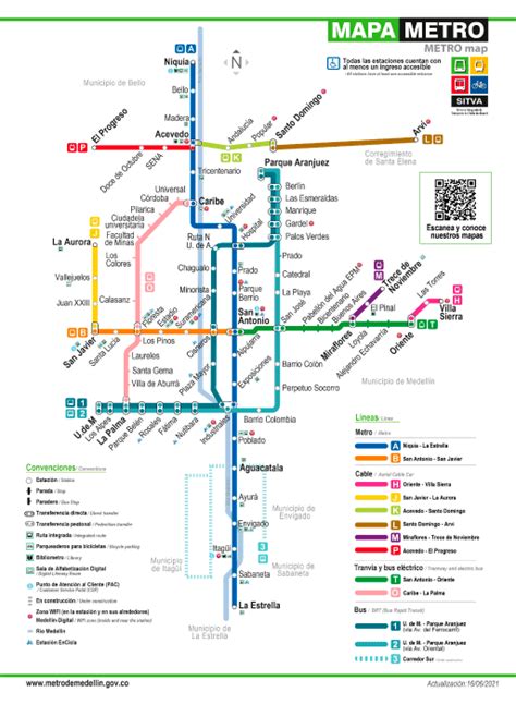 C Mo Moverse En El Metro De Medell N Y Su Sistema Integrado Al Rev S