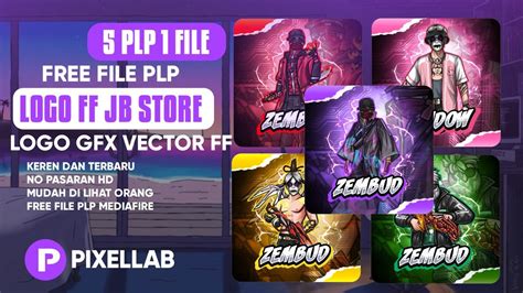 FILE PLP LOGO PLP VECTOR FREE FIRE GFX JB STORE KEREN HD TERBARU YouTube