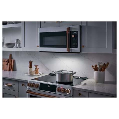 Cafe 17 Cu Ft 950 Watt Over The Range Convection Microwave With Sensor