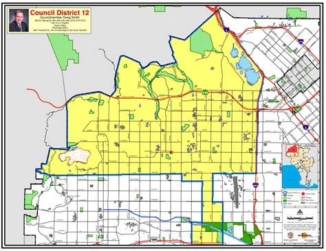 Los Angeles Districts Map