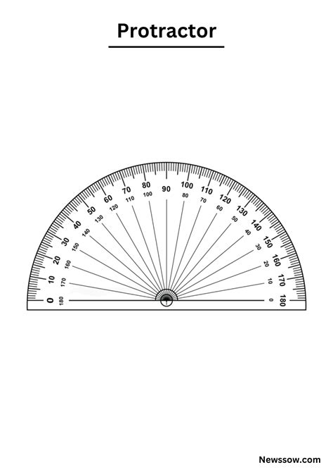 Printable Protractor Download