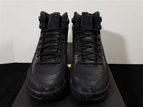 Air Jordan 12 Winterized Black Anthracite Bq6851 001 Release Date Sbd