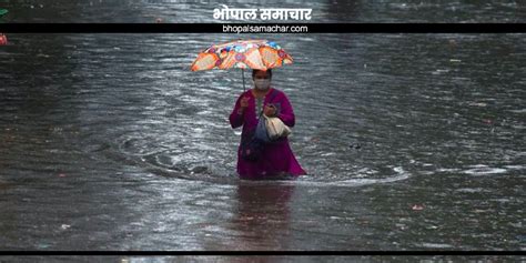 मध्य प्रदेश के 17 जिलों में भारी बारिश का अलर्ट / MP WEATHER FORECAST