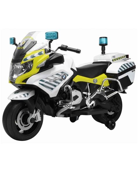 Moto Eléctrica de la Guardia Civil 12V Para Niños Ataa Cars