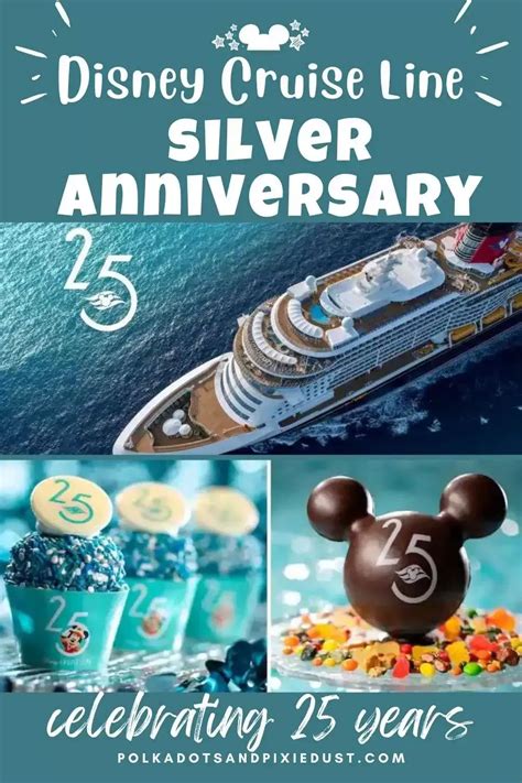 Disney Cruise Line Silver Anniversary At Sea Celebrating 25 Years Artofit