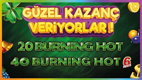 EGT Slot Oyunları nasıl oynanır 40 BURNING HOT OYUNA DOKUNUŞLA