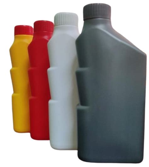 Screw Cap 1L Off White Lubricant Empty HDPE Bottle For Lubricants And