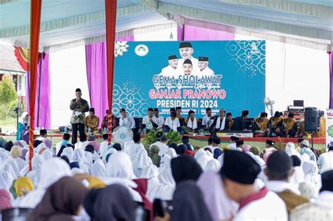 Dukung Ganjar Presiden Santri Di Banyuasin Dia Bisa Bawa