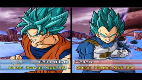 DBZ Budokai Tenkaichi 4 Mod Goku SSJB Vs Vegeta SSJB CPU Vs CPU