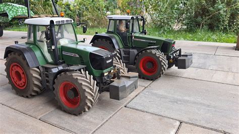 RC Fendt 926 Favorit Nad Fendt 924 Vario In Earthmoving Action On Rc