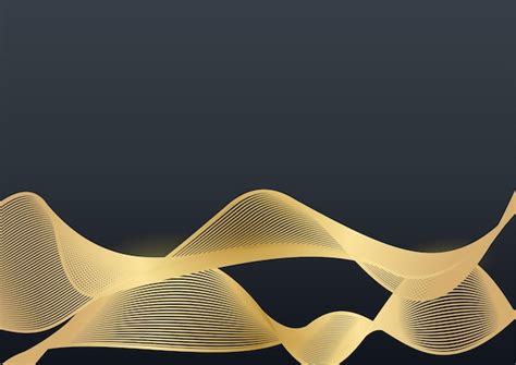 Premium Vector Abstract Dark Grey Metallic Gold Light Luxury Design