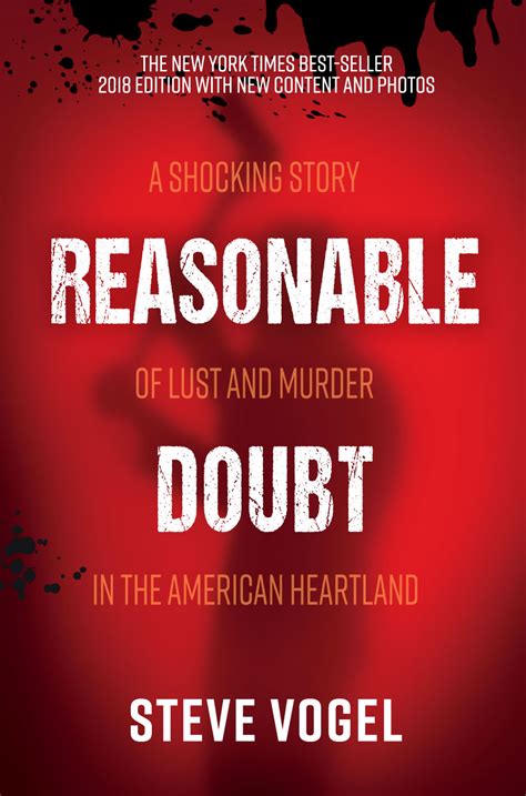 New York Times Best Seller Reasonable Doubt by Steve Vogel