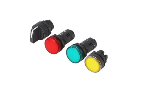 LED Plastic Push Buttons Switches Pilots Lights 24v 120v 230v At Rs