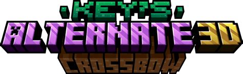 Alternate D Crossbow Minecraft Texture Pack