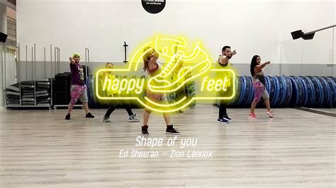 Shape Of You Ed Sheeran Feat Zion Lennox Zumba Fitness YouTube