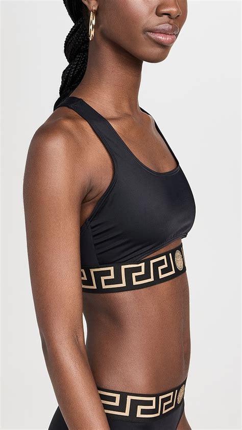 Versace Lycra Vita Recycled New Logo Bikini Top Shopbop