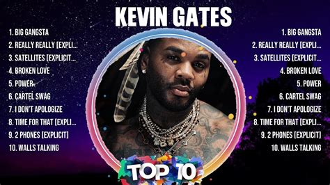 Kevin Gates Greatest Hits 2024 Pop Music Mix Top 10 Hits Of All