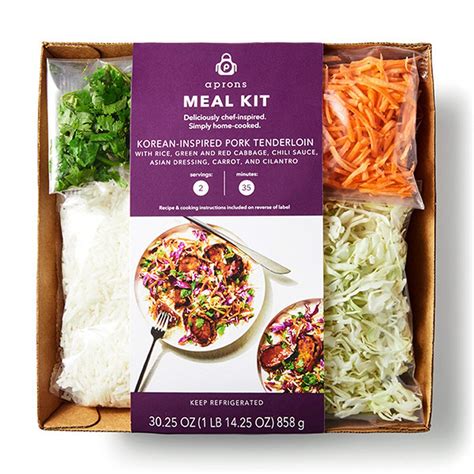 Publix Meal Kit, Korean-Inspired Pork Tenderloin