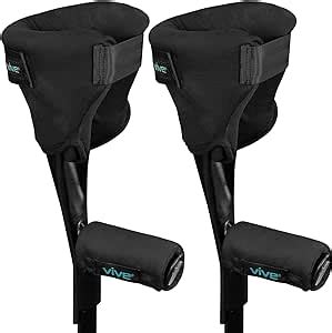 Vive Forearm Crutch Pads Padding For Crutches And Arm Cuffs