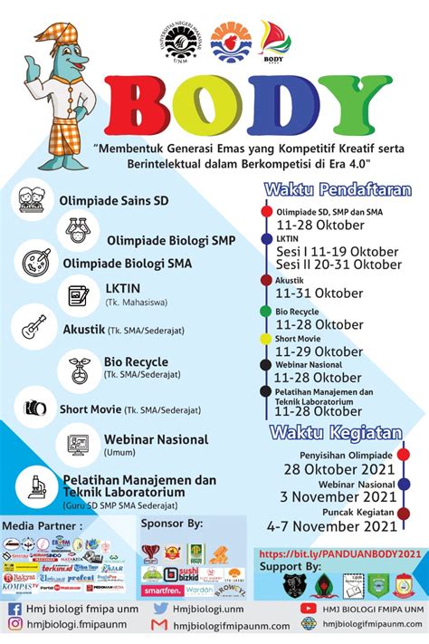 Hmj Biologi Fmipa Unm Kembali Gelar Biology Open Day Matakita