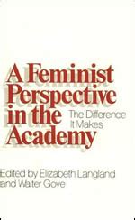 A Feminist Perspective In The Academy The Difference It Makes