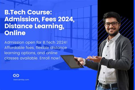 Btech Course Admission Fees 2024 Distance Learning Online