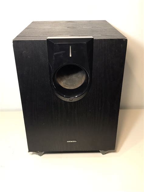 Onkyo Skw Home Theater Powered Active Subwoofer With Woofer Ebay