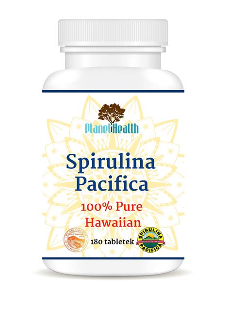 Spirulina Hawajska PACIFICA 180 tabletek Cyanotech kuracja miesięczna