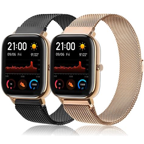 Milanese Loop Strap Amazfit Gts Milanese Strap Amazfit Bip Strap