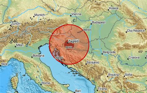 Potres magnitude 3 5 kod Gline građani javljaju da su ga osjetili i u