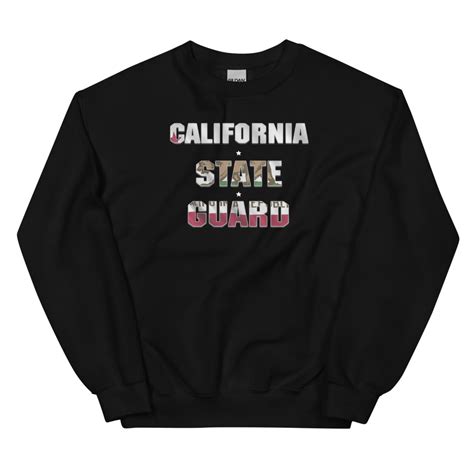 California State Guard Flag Sweatshirt State Defense Force Online Store