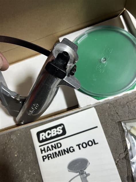 Rcbs 90200 Hand Priming Tool Silvergreen 76683902009 Ebay