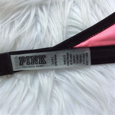 Pink Victoria S Secret Swim Vs Pink Strappy Halter Bikini Top