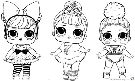 Spice Lol Doll Coloring Page Coloring Pages