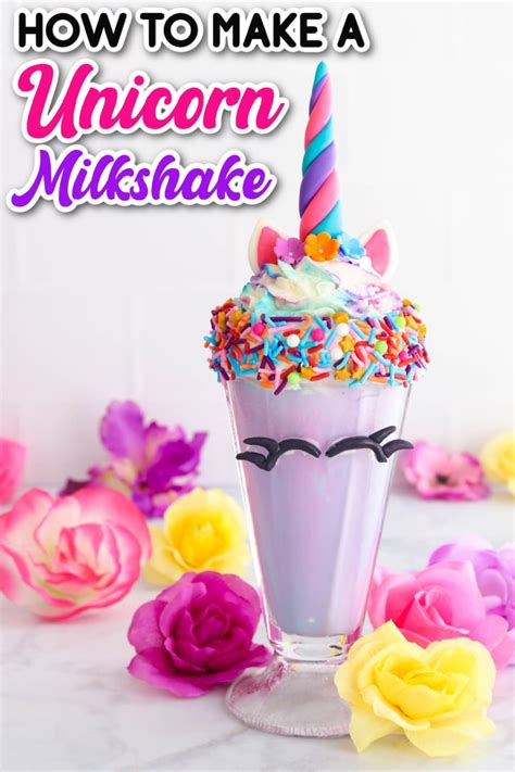 How To Make A Unicorn Milkshake Fun Money Mom