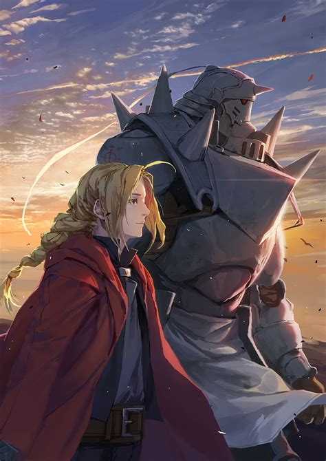 Anime Elric Edward Roy Mustang Full Metal Alchemist Elric Alphonse