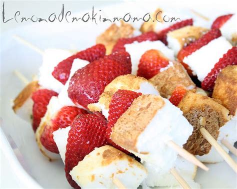 Strawberry Shortcake On A Stick Desserts Dessert Recipes Angel Food