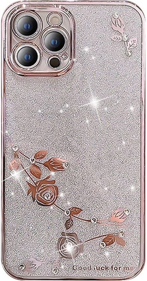 Xgsm Etui Do Iphone 13 Pro Glitter Flower Brokatowe Etui Na Telefon