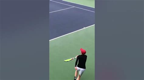 Backhand Passing Shot 6 Feet Behind The Baseline Shorts Tennis Youtube