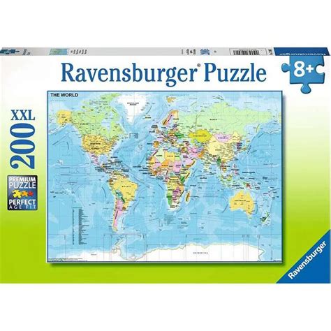 Comprar Ravensburger Puzzle Xxl Piezas Mapa Del Mundo