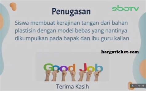 Tugas Sbo Tv Februari Kelas Dan Sd Jawaban Soal