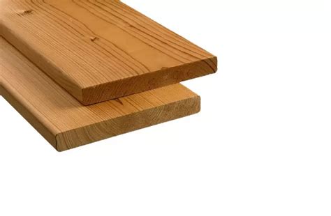 Thermowood Geschaafde Plank X Mm Brand Solide