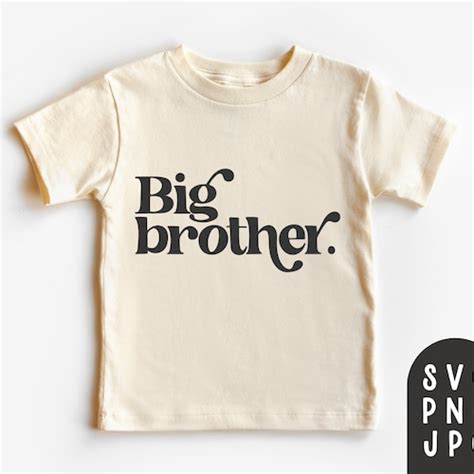 Promoted To Big Brother Svg Sibling Pregnancy Announcement Etsy